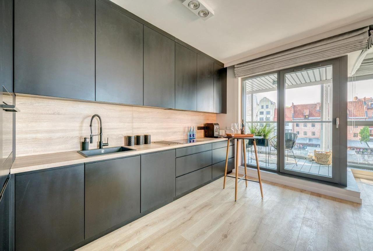 The Black Crane Apartment Gdansk Exterior foto